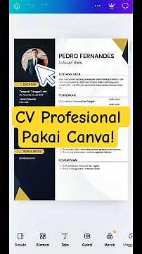 How to Create a CV in Canva Easily & Free! Perfect for Beginners #tutorial #canva