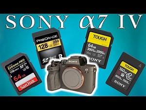 Sony A7 IV Memory Card Buying Guide. I tested every card and video mode the Sony A7 IV has.