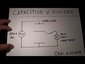 Capacitive Voltage Divider