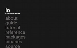【io语言】冷门编程语言初体验
