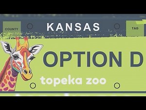 How do you get one of the new specialty Kansas license plates?