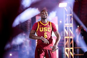 Bronny James Dances At USC Event But Sits Out Athletic Contests