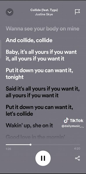 Collide - Full Lyrics and Spotify Trending | Viral Music