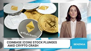 Coinbase (COIN) Stock Plunges Amid Crypto Crash