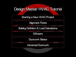 Design Master HVAC for AutoCAD Tutorial | Part 4: Ductwork Basics