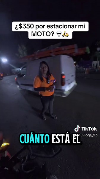 ¿$350 por estacionar mi MOTO? 😳💀🛵 #moto #motovlog #vlog #eduvlogs #flowfest