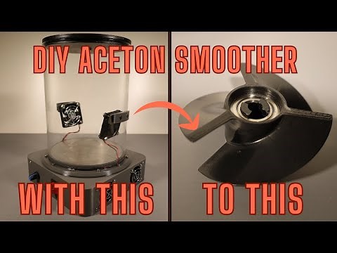 How I Built My Own Acetone Smoothing Chamber for ASA & ABS Prints