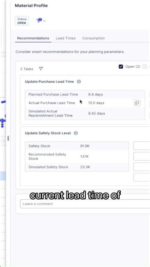 Prevent Stock Outs With the Planning Parameter App