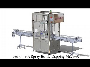Automatic Spray Bottle Capping Machine