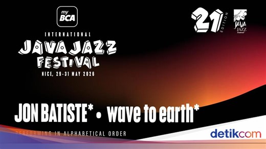 Line Up Fase Pertama Java Jazz, wave to earth Jadi Special Show