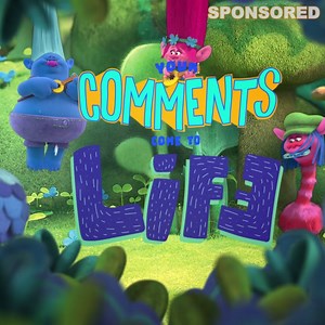 Lights, camera, GLITTER! Check out DreamWorksTV's latest episode of #YourCommentsComeToLife featuring Trolls! Which one is your favorite? Full video: https://youtu.be/RKJ6CkyFa4o | Trolls