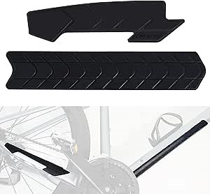 2024 New Upgrade 2 Pcs Mountain Bike Chainstay Protector, Bike Frame Protector, Silicone Chain Guard, Downtube Cover, Mountain Bike Frame Tape Stickers, MTB Decal, Protect Your Bike, Bicycle Accessory