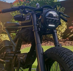 Super73 RX / S2 LED Cafe Racer Style Headlight (bucket Mount) - Etsy