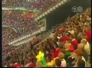 323 reactions · 359 shares | Birthday Boy Max Boyce from the 1999 Rugby World Cup opening ceremony! Penblwydd Hapus Max | All Things Welsh | Facebook