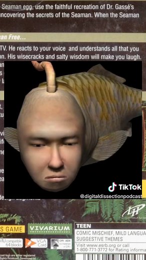 The Bizarre World of Seaman on Sega Dreamcast