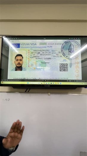 VISA Success Story Alert Name: Tanjim Ahmed Tanvir VISA: Student Visa to Hungary 🇭🇺 Visa issued: 21.01.2026 Flight: 25.02.2026 Intake: February 2026 IELTS (ACADEMIC) Score: without IELTS Statue: Received his Hungarian student Visa Successfully Subject: Horticultural Engineering University: Jon Von Neumann University | ALEX Academy