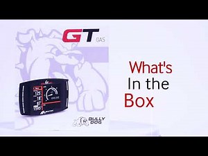 What's in the box of the Bully Dog GT Gas Tuner