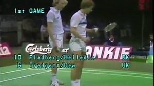 Relive: Steen Fladberg/Jesper Helledie vs Mike Tredgett/Martin Dew - World Championships 1983 Video: BWF — Badminton World Federation | Badminton Europe
