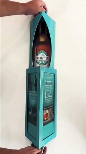 Unique Triangle Shaped Rigid Box | Innovation Geometric Gift Packaging with Ribbon Pull