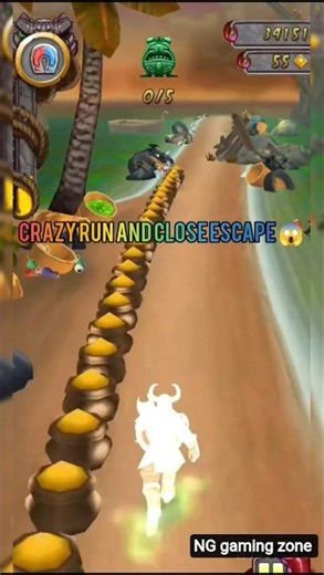 temple run crazy escape 😱🔥