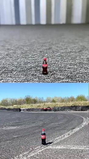 10M views · 75K reactions | RC vs Real drift car: Bottle cap challenge! @scienceofdrifting | Rc drift tok | Facebook