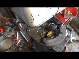 Fluxing the lead alloy