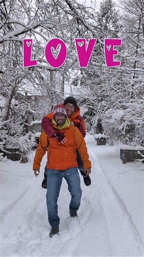 Winter wonderland vibes till the end. All done with LOVE. ❄️♥️#winter #trending #snow #love #canada