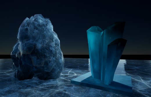 Unreal Shaders - Ice and Crystal 冰块与水晶