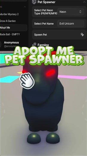 📦 DARK SPAWNER 📦 Adopt Me Script Pet Spawner FULL GUIDE
