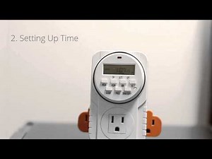 How to set up and program the Sunlite T300 05005 Heavy Duty Appliance Timer