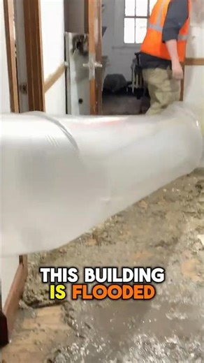 What Is This Tube Doing in a Flooded Building?