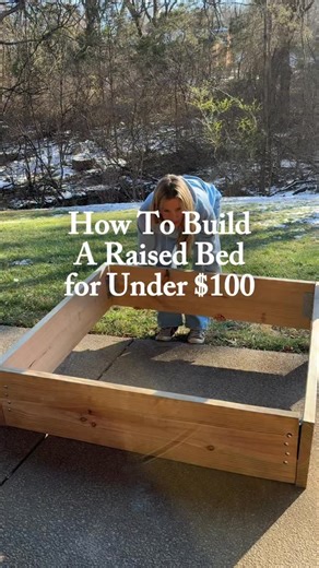 Here’s the truth: you do not need a huge budget to build a raised bed. You can build one for around $100 and it can still be strong, simple, and beautiful. If this is the year you finally grow your own food without overspending, comment BUILD for my free ebook I put a full plan (measurements, materials, everything) into it for you to follow Comment BUILD and I’ll send it your way. | Gardenary
