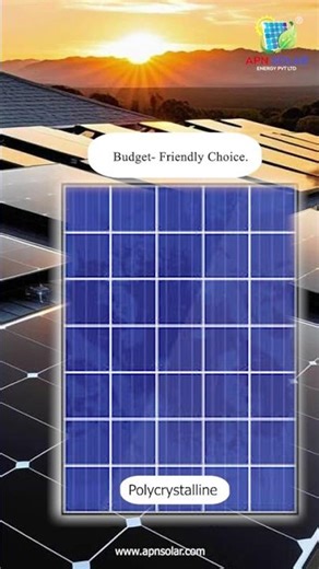 Types of Solar Panels| Solar Panels made simple| APN Solar Energy