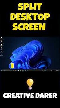 💡How To Split Screen in Windows (Short)