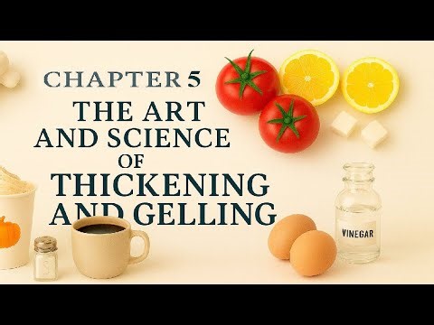 Chapter 5-The Art and Science of Thickening & Gelling | How Texture Shapes Flavor