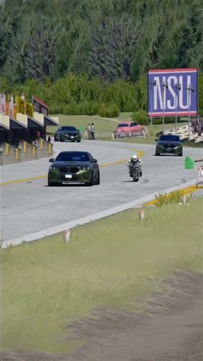 Kawasaki Ninja H2R vs BMW X6M Competition #shorts #kawasaki #superbike #supercars #car #cars #racing