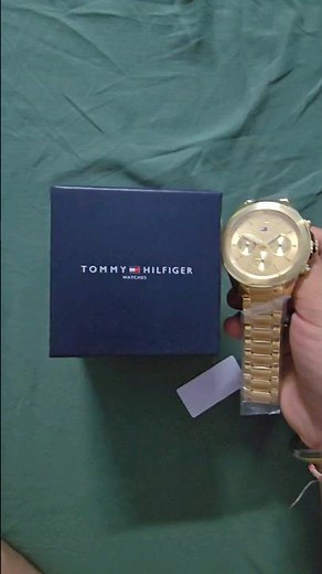 Brand New Fully Gold Loaded Multifunction Tommy Hilfiger Watch Unboxing