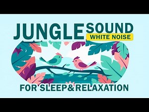 🌴 Relaxing Jungle Sounds for Sleep & Meditation | Nature Ambience for Kids & Adults