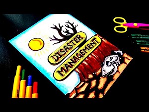 Disaster Management Project File Cover Page Design | Disaster Management Project Front Page Ideas