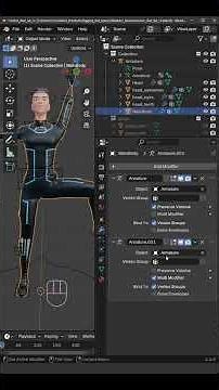 Blender: fix deformations with Preserve Volume