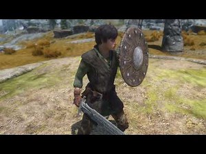 Skyrim LE/SE - Dark Souls Shield Block Animation Mod