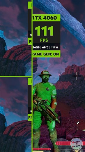 The Outer Worlds 2 - RTX 4060 | FG ON vs OFF Comparison