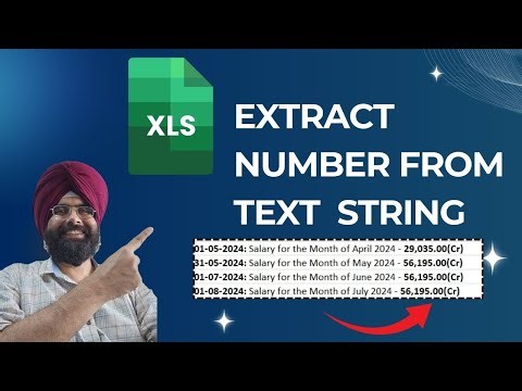 Excel Extract last Number from Text String ! Excel Formula