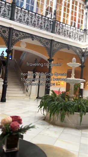 Your Spain side quest list 🇪🇸 (save this) #travelshorts #travel #spain #itinerary #guide #hiddengem