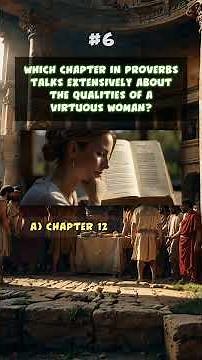 Who wrote the book of Proverbs in the Bible