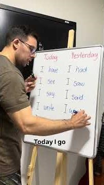 Present and past #englishteacher #english #aitutor #ingles