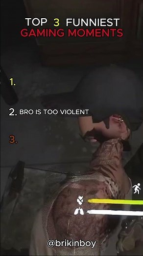 Top 3 Funniest Gaming Moments 😂 | Pure Chaos in Every Clip!