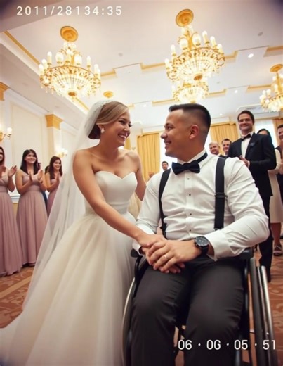 I married a guy in a wheelchair, and all the guests looked at me with pity, but in the middle of the ceremony something unexpected happened 😨😱 I loved him with all my heart. We met by chance in a café when he mixed up my order with his. He was kind, caring, attentive — since then every day with him felt like a celebration. I dreamed of marrying him, introducing him to my parents, and starting a family. But a year before our wedding, something terrible happened. I still remember that phone call