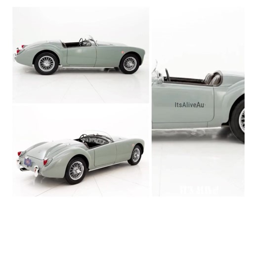 Built to be driven, not parked. Now available. A 1961 MGA 1600 Speedster built for enthusiasts who want to drive their classics. This MGA combines timeless British roadster design with thoughtful performance upgrades, including a later MGB 1.8L engine and fully synchronized 4-speed gearbox. The result is a car that feels lively, responsive, and confidence-inspiring on modern roads. Finished in Jaguar Warwick Grey over a burgundy interior, the car features period speedster styling, correct racing