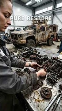 Junkyard to BEAST: Epic Joint Light Tactical Vehicle Restoration! 🛠️💥